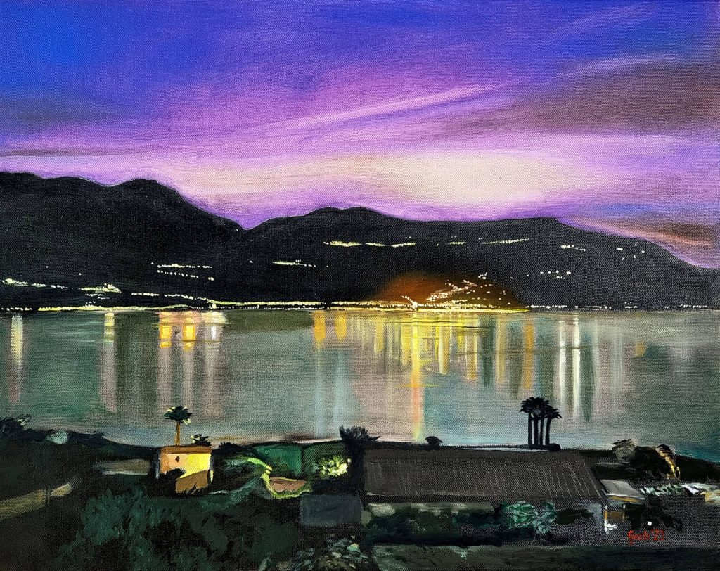 Nacht am Lago Maggiore