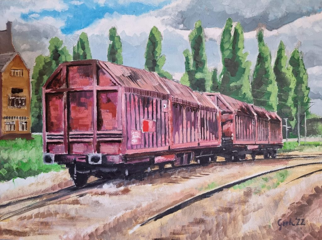 Rostige Waggons